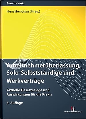 Immagine del venditore per Arbeitnehmerberlassung, Solo-Selbststaendige und Werkvertraege venduto da moluna