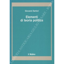 Bild des Verkufers fr Elementi di teoria politica zum Verkauf von Libreria Antiquaria Giulio Cesare di Daniele Corradi