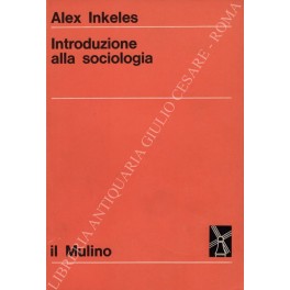 Bild des Verkufers fr Introduzione alla sociologia zum Verkauf von Libreria Antiquaria Giulio Cesare di Daniele Corradi