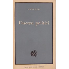 Bild des Verkufers fr Discorsi politici zum Verkauf von Libreria Antiquaria Giulio Cesare di Daniele Corradi