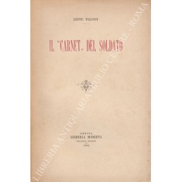 Imagen del vendedor de Il carnet del soldato a la venta por Libreria Antiquaria Giulio Cesare di Daniele Corradi