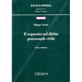 Bild des Verkufers fr Il sequestro nel diritto processuale civile zum Verkauf von Libreria Antiquaria Giulio Cesare di Daniele Corradi