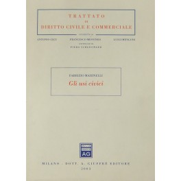 Seller image for Gli usi civici for sale by Libreria Antiquaria Giulio Cesare di Daniele Corradi