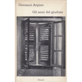 Imagen del vendedor de Gli anni del giudizio a la venta por Libreria Antiquaria Giulio Cesare di Daniele Corradi