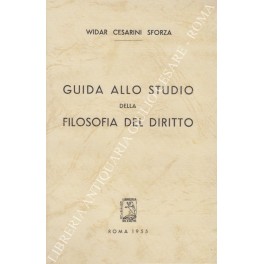 Seller image for Guida allo studio della filosofia del diritto for sale by Libreria Antiquaria Giulio Cesare di Daniele Corradi