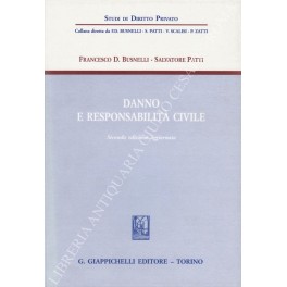 Bild des Verkufers fr Danno e responsabilit civile zum Verkauf von Libreria Antiquaria Giulio Cesare di Daniele Corradi