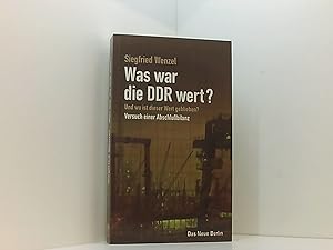 Bild des Verkufers fr Was war die DDR wert? zum Verkauf von Book Broker