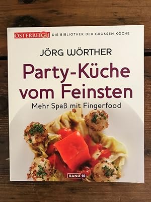 Imagen del vendedor de Party-Kche vom Feinsten: Mehr Spa mit Fingerfood a la venta por Antiquariat Liber Antiqua