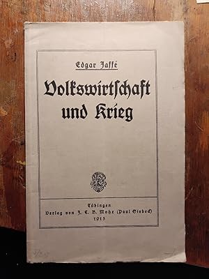 Volkswirtschaft und Krieg