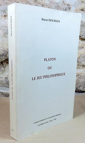 Image du vendeur pour Platon ou le jeu philosophique. mis en vente par Latulu