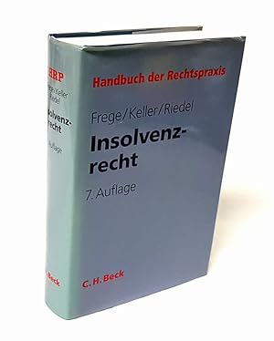 Immagine del venditore per Insolvenzrecht. venduto da Antiquariat Dennis R. Plummer