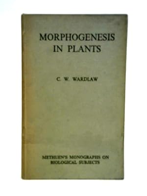 Seller image for Morphogenesis in Plants for sale by World of Rare Books