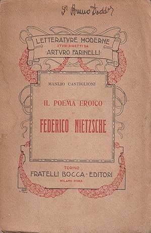 Seller image for Il poema eroico di Federico Nietzsche for sale by Messinissa libri