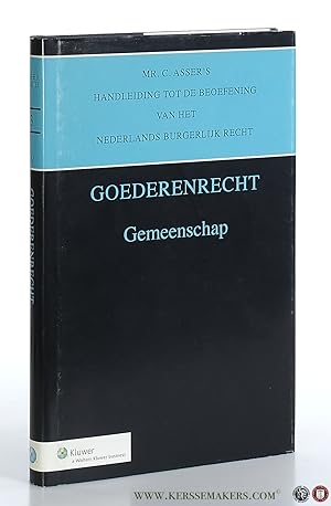 Image du vendeur pour Asser 3-IV - Goederenrecht. Gemeenschap. Eerste druk. mis en vente par Emile Kerssemakers ILAB