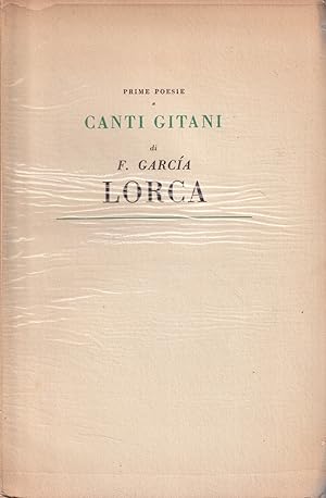 Canti gitani e prime poesie