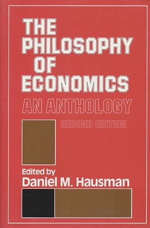 Imagen del vendedor de The Philosophy of Economics. An Anthology. a la venta por Fundus-Online GbR Borkert Schwarz Zerfa