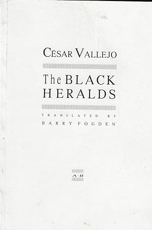 Immagine del venditore per The Black Ballad Los Heraldos Negros venduto da Walden Books