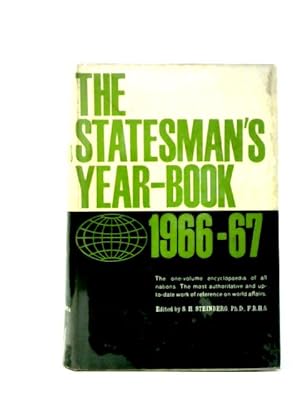 Bild des Verkufers fr The Statesman's Year-Book 1966-1967 Statistical and Historical Annual of The States of The World For These Years zum Verkauf von World of Rare Books