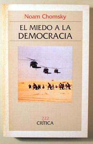 Seller image for EL MIEDO A LA DEMOCRACIA - Barcelona 1992 for sale by Llibres del Mirall