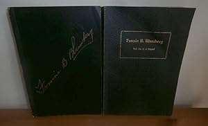 Seller image for A Compilation of the Literary and Art Works of Fannie B. Blumberg & Fannie B. Blumberg, Vol. No. 2 - A Sequel. Containing Additional Literary Productions and Art Works not published in May, 1963 book for sale by Kelleher Rare Books