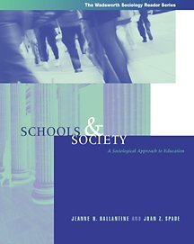 Seller image for Schools and Society: A Sociological Approach to Education for sale by Redux Books
