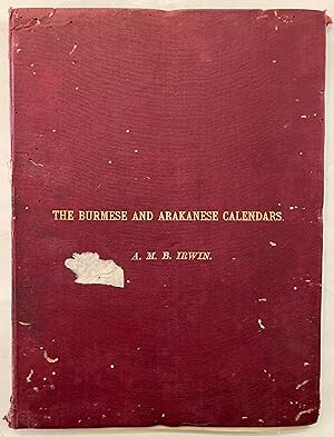 The Burmese & Arakanese calendars