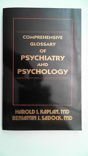 Seller image for Comprehensive Glossary of Psychiatry and Psychology, for sale by Antiquariat Maiwald
