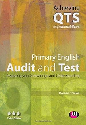Imagen del vendedor de Primary English: Audit and Test (Achieving QTS Series) a la venta por WeBuyBooks