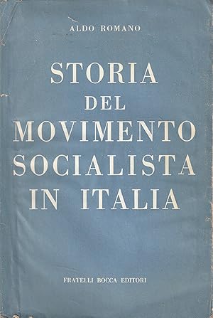 Seller image for Storia del movimento socialista in Italia. Vol. I for sale by Messinissa libri