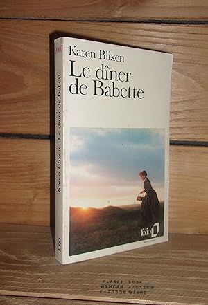 Bild des Verkufers fr LE DINER DE BABETTE - (isak dinesen) zum Verkauf von Planet's books