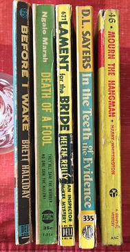 Seller image for An AFB 5-book mystery multi-pack: Before I Wake, Death of a Fool, Lament for the Bride, In the Teeth of the Evidence, Mourn the Hangman for sale by Augustine Funnell Books