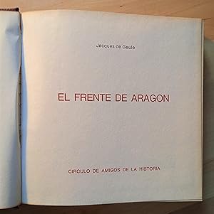 Immagine del venditore per El Frente de Aragn venduto da Llibres Bombeta