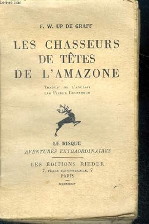 Imagen del vendedor de Les chasseurs de ttes de l'amazone a la venta por Le-Livre