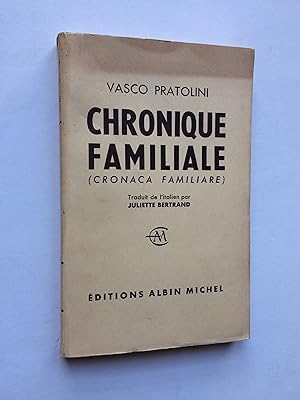 Immagine del venditore per Chronique Familiale (Cronaca Familiare) venduto da Pascal Coudert
