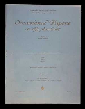 Occasional Papers on the Near East, Volume I Issue 4: Astronomical Dating of Babylon I and Ur III