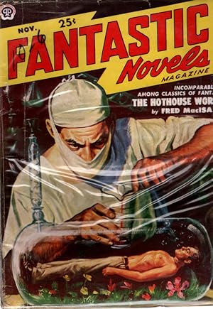 Fantastic Novels Magazine November 1950. The Hothouse World. Collectible Pulp Magazine.