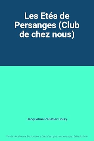 Seller image for Les Ets de Persanges (Club de chez nous) for sale by Ammareal