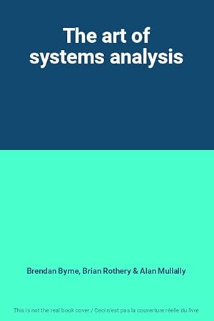 Seller image for The art of systems analysis for sale by Ammareal