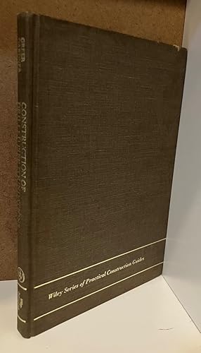 Seller image for Construction of Drilled Pier Foundations (Wiley Series of Practical Construction Guides) for sale by Turgid Tomes