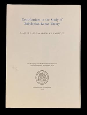 Seller image for Contributions to the Study of Babylonian Lunar Theory for sale by Peruse the Stacks