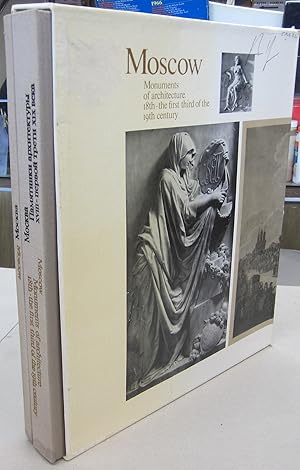 Image du vendeur pour Moscow Monumnets of Architecture 18th - first third of the 19th Century 2 vol set mis en vente par Midway Book Store (ABAA)