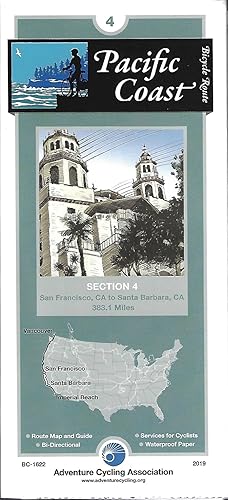 Bicycle Touring Map: Pacific Coast Section 4