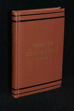 Robert's Rules of Order Revised for Deliberative Assemblies