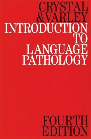 Bild des Verkufers fr Introduction to Language Pathology zum Verkauf von WeBuyBooks