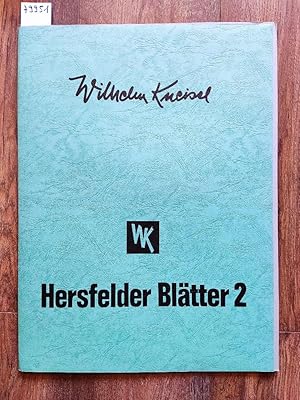 Hersfelder Blätter 2. (12 Kunstdrucke in O-Mappe: Zwischen Stadtkirche und Rathaus - Rathaus in B...