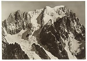 COURMAYEUR - Grandes Jorasses m. 4206. Cartolina del 1954 - Nuova.: