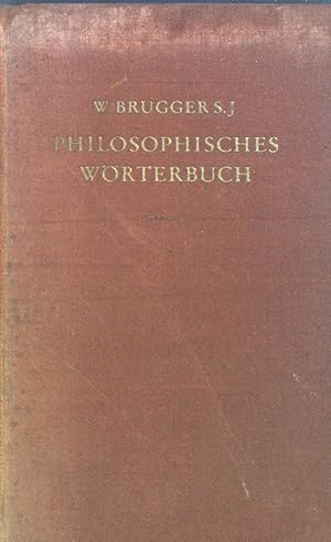 Image du vendeur pour Philosophisches Wrterbuch. mis en vente par books4less (Versandantiquariat Petra Gros GmbH & Co. KG)