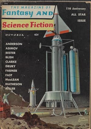 Imagen del vendedor de The Magazine of FANTASY AND SCIENCE FICTION (F&SF): October, Oct. 1960 a la venta por Books from the Crypt