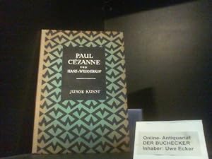 Image du vendeur pour Paul Czanne. H. von Wedderkop / Junge Kunst ; Bd. 30 mis en vente par Der Buchecker