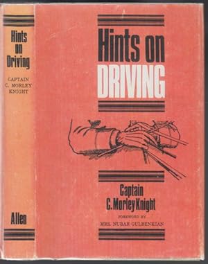 Image du vendeur pour Hints On Driving mis en vente par HORSE BOOKS PLUS LLC